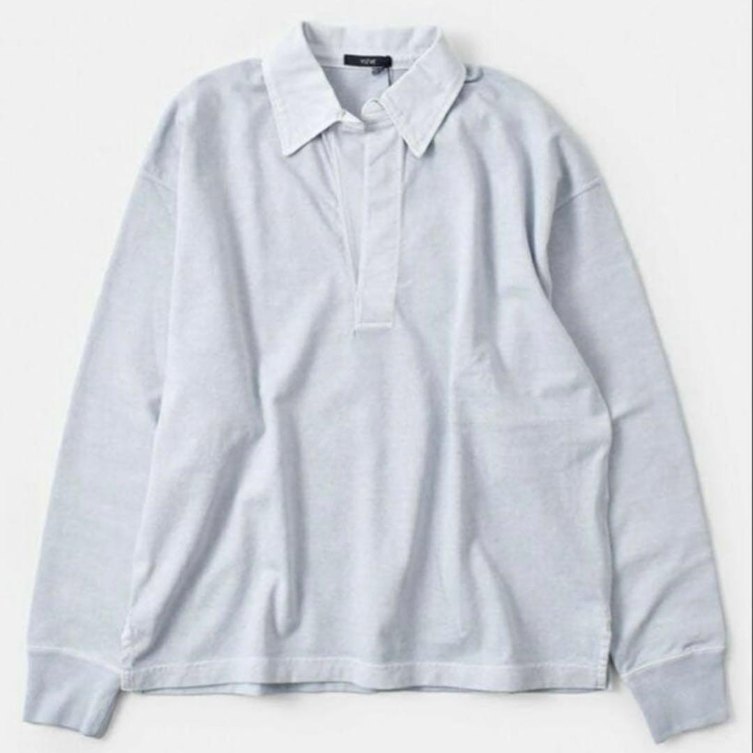 Ylève スキッパープルオーバー イレーヴ ブルー