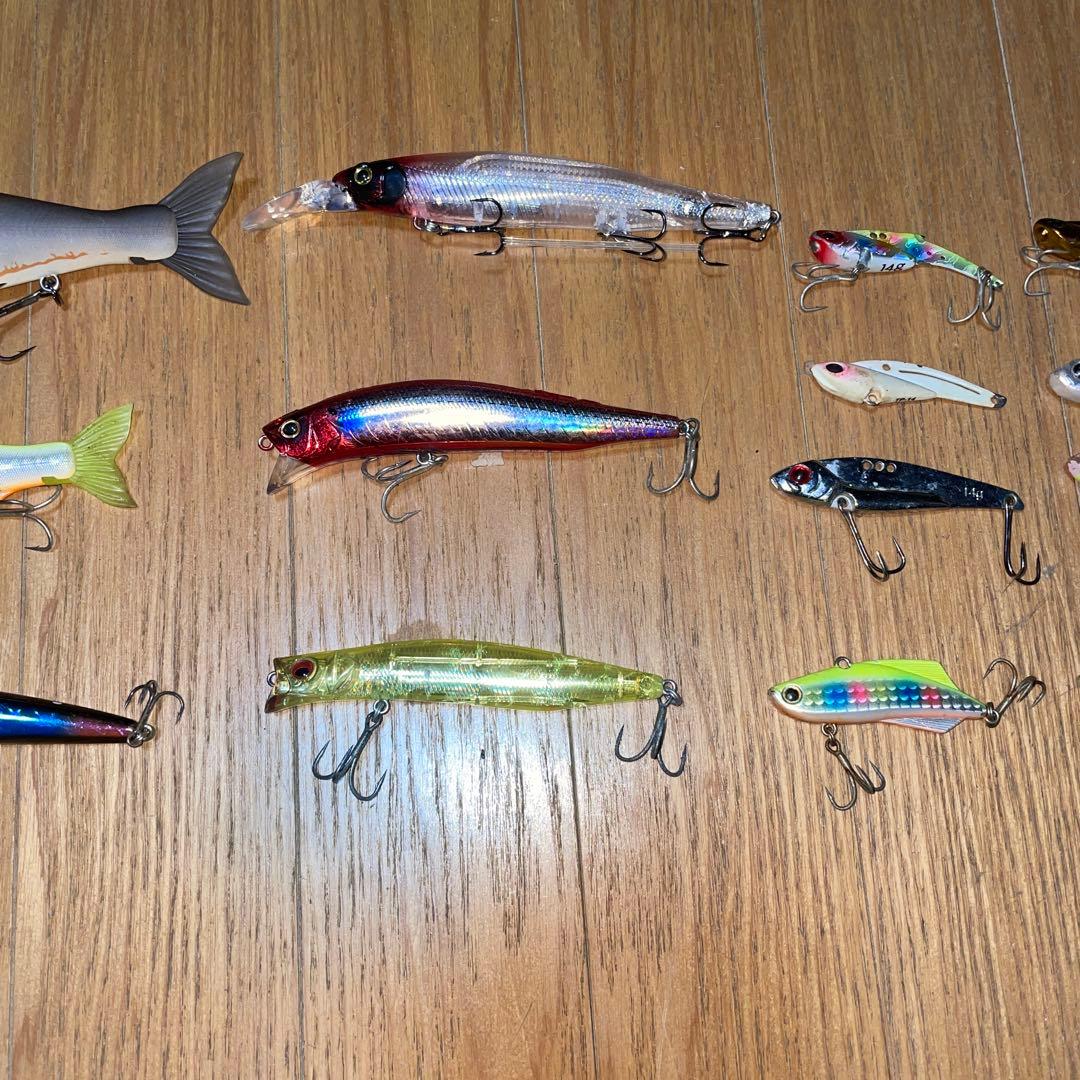 メガバス　ロンジン　ダイワ　ガンクラフト　ルアーセット