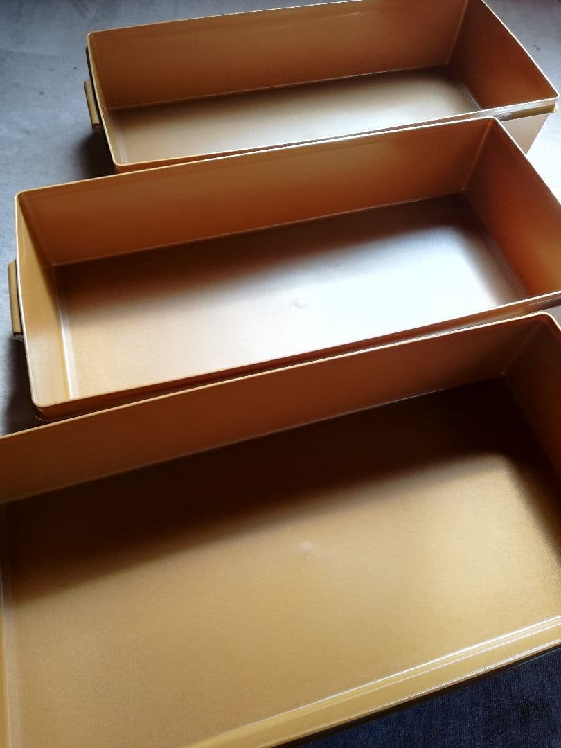 p*a様 タッパーウェア ロングスーパーケース / セピア / 収納ケース /