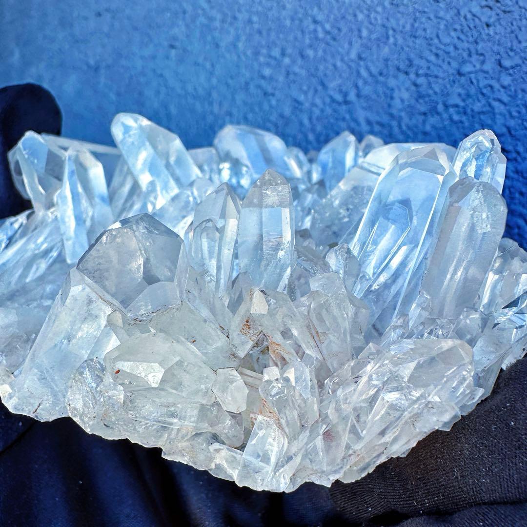 別格高級品❗️希少高透明度❗️浄化❗️超強いパワーキラキラヒマラヤクラスターA1326