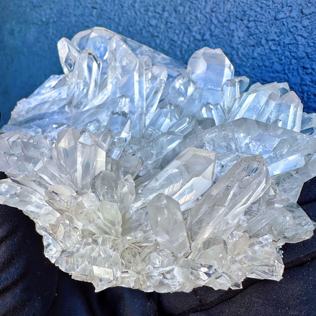 別格高級品❗️希少高透明度❗️浄化❗️超強いパワーキラキラヒマラヤクラスターA1326