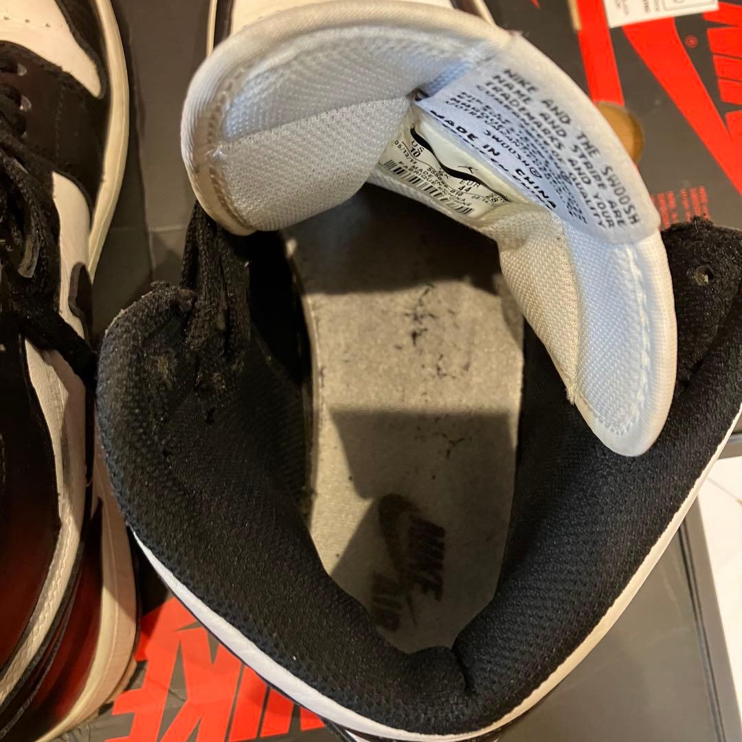 2014年 NIKE AIR JORDAN 1 Black/White 28cm