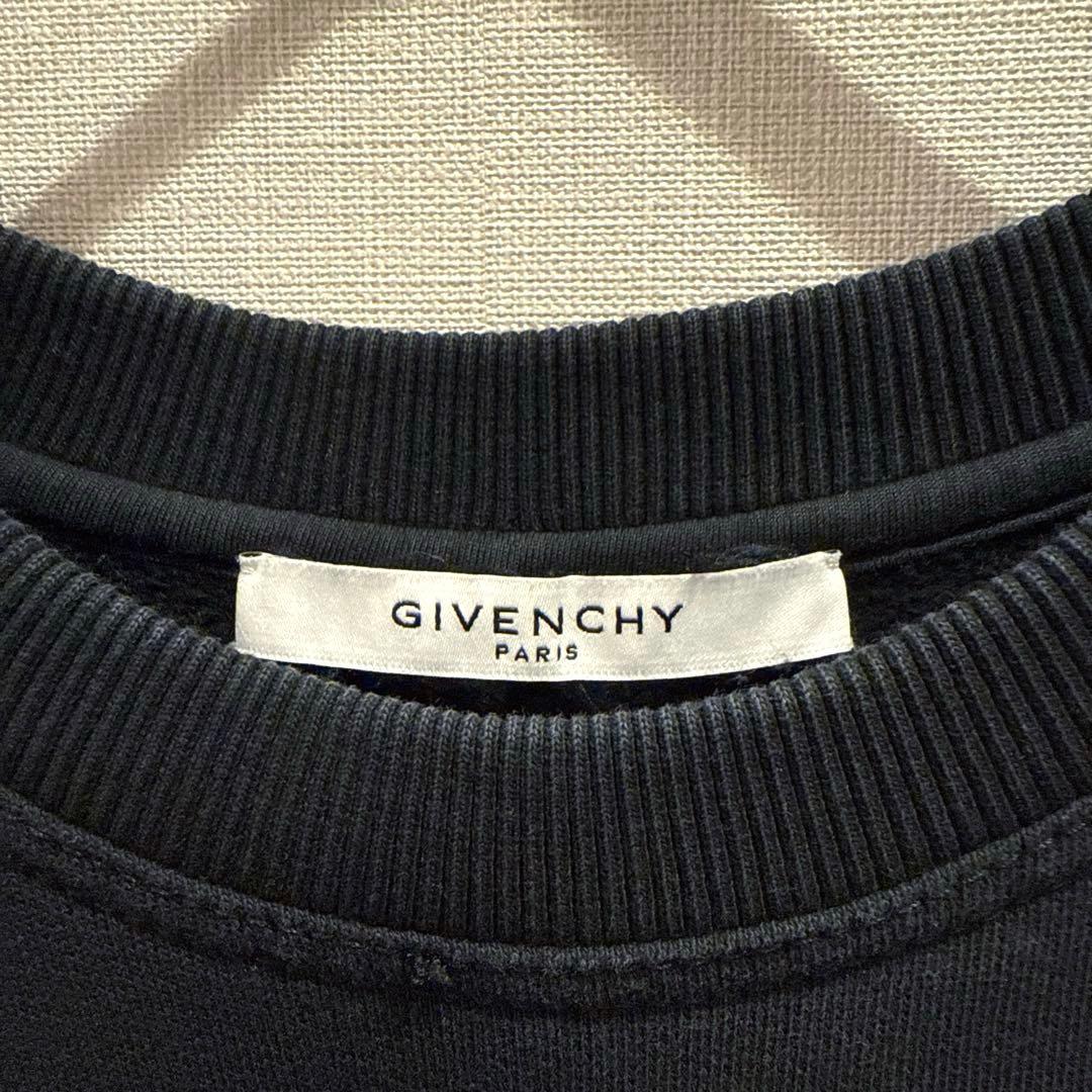GIVENCHY(ジバンシー)フリル ドルマン 裏起毛 トレーナー Sサイズ