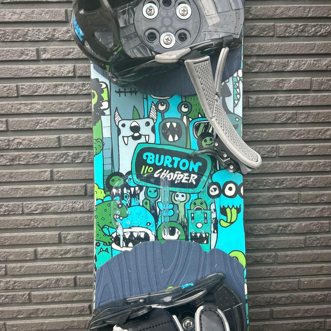 Burton 110cm スノーボード　ビンディングセット