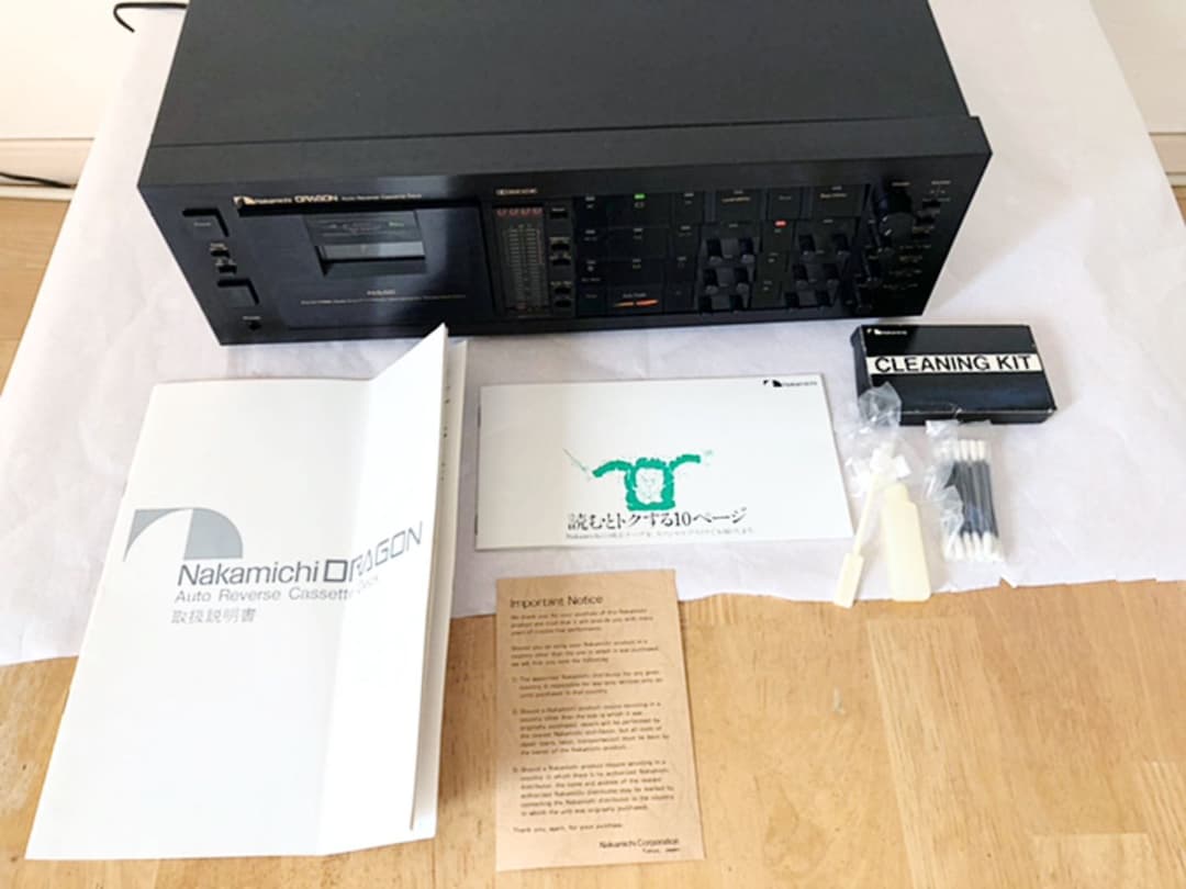 整備済みNakamichi DRAGON【極上品】ナカミチ　ドラゴン