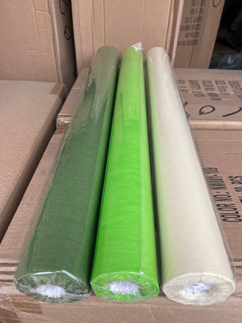 【引き取り希望】不織布ロール　フラワーラッピング　100本大量　65㎝×20m