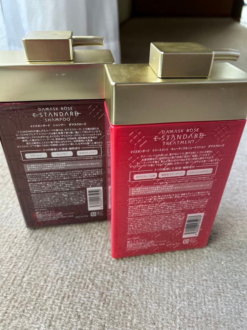 E STANDARDイイスタンダード　ダマスクローズシャンプー&トリートメント