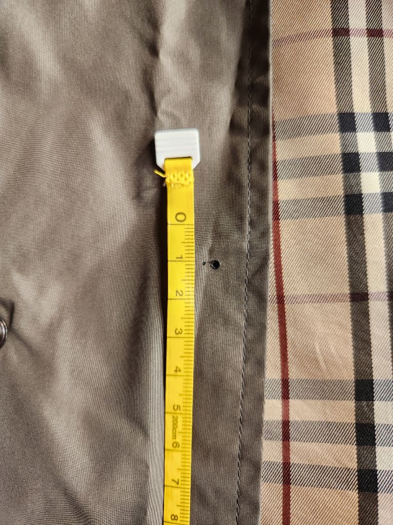 【ゆずぷりん】バーバリーブラックレーベルライナー付2wayモッズコート難有