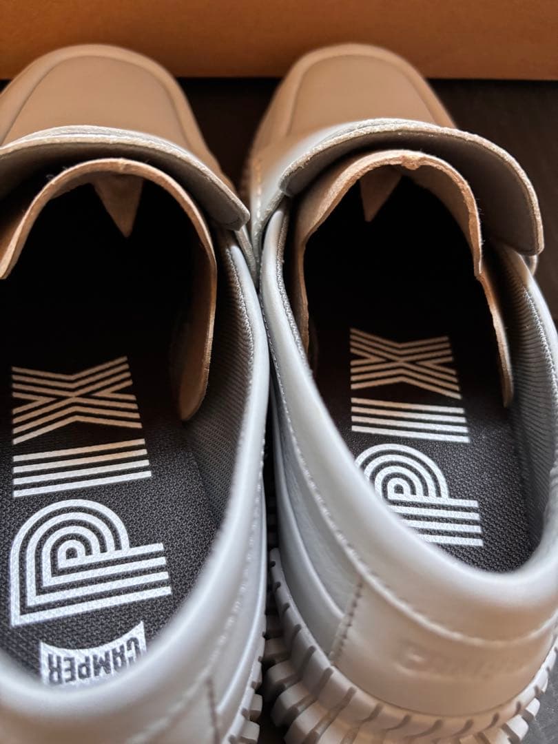 CAMPER PIX ローファー　グレー　23cm 定価27,500円