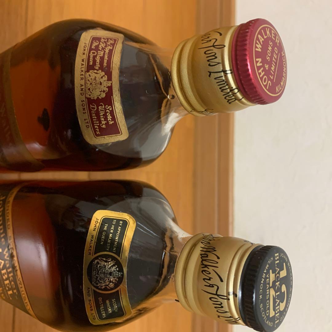 ジョニーウォーカー レッドラベル & ジョニーウォーカー ブラックラベル セット
