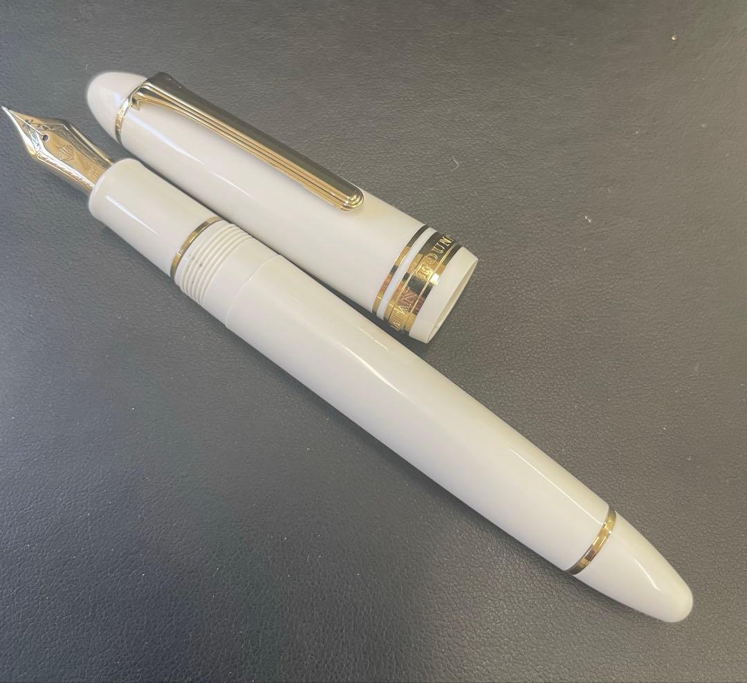 【H】SAILOR 万年筆 プロフィット21 ペン先21K ホワイト 訳あり