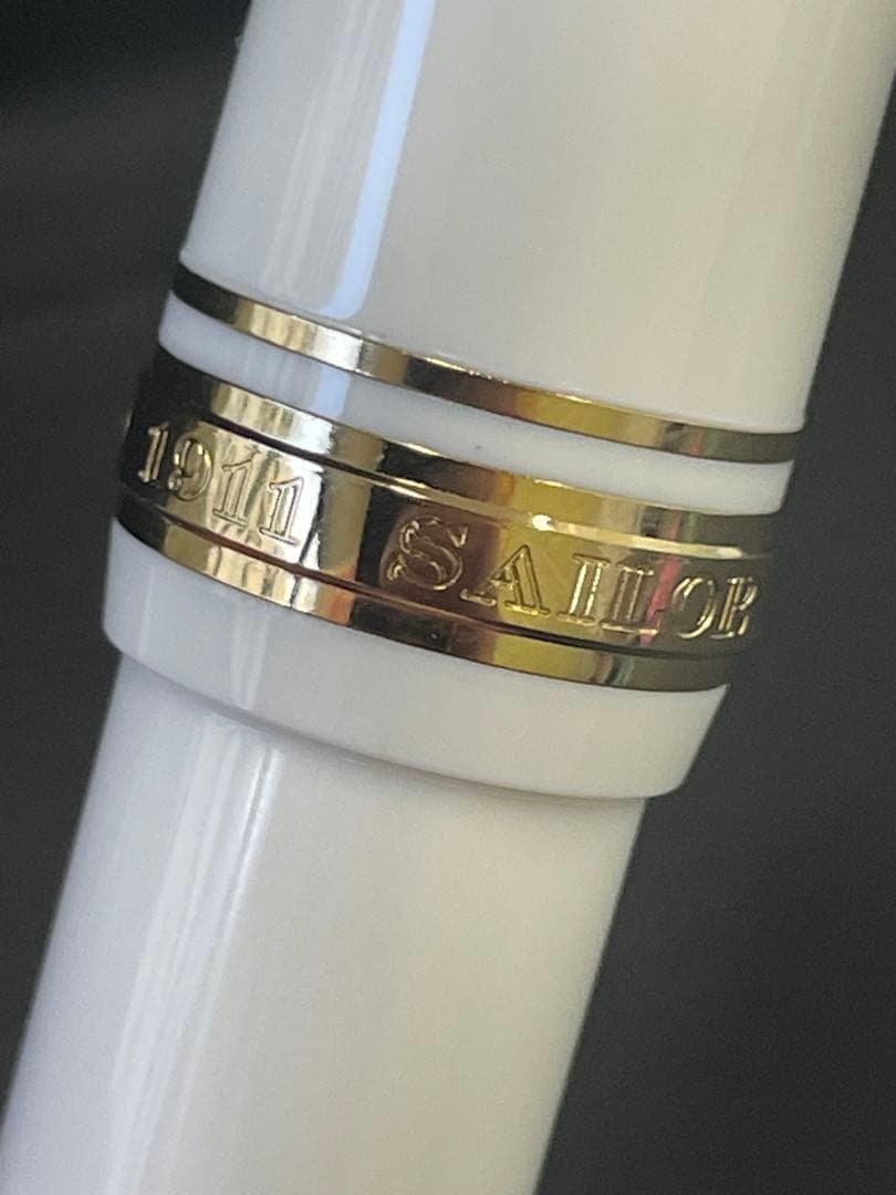 【H】SAILOR 万年筆 プロフィット21 ペン先21K ホワイト 訳あり