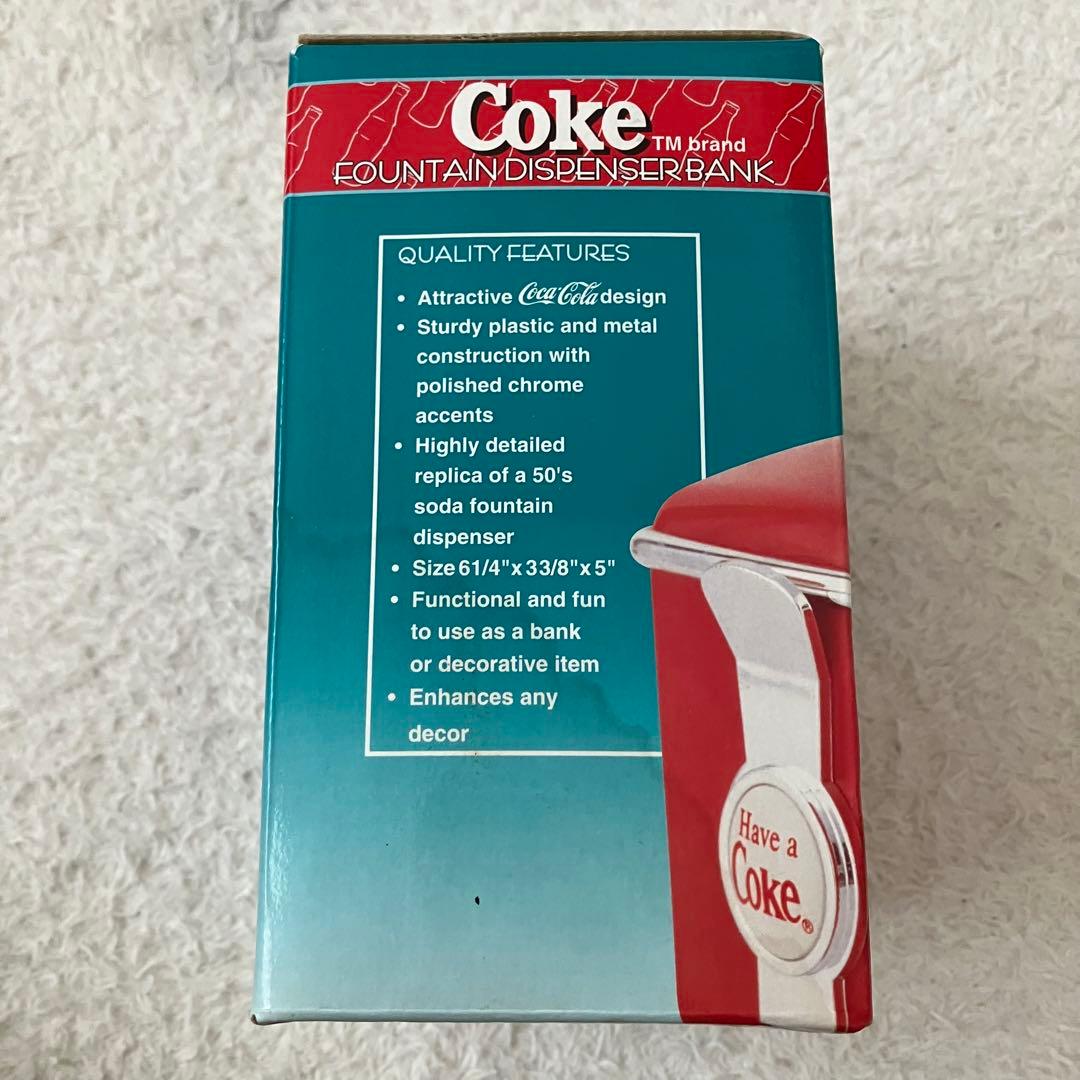 アンティーク雑貨 90s Coca-Cola fountain dispenser bank