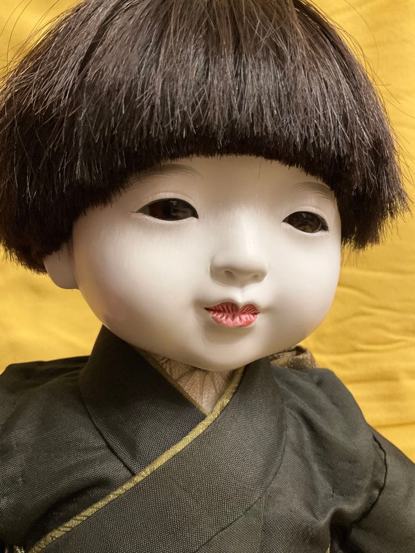 市松人形　男の子と女の子　工房朋