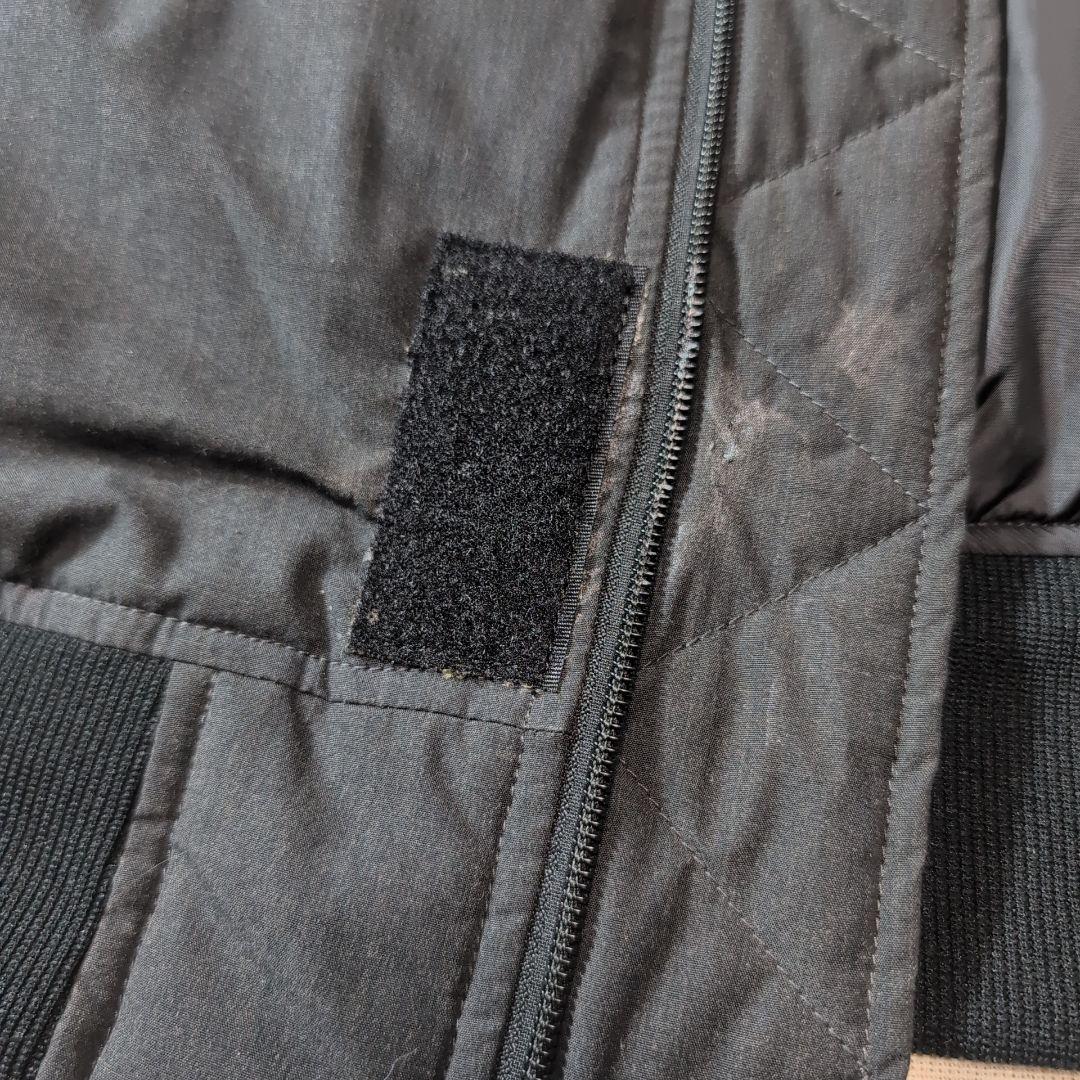 NANGA MA-1 タイプ ダウンジャケット TAKIBI 黒 L 修理あり