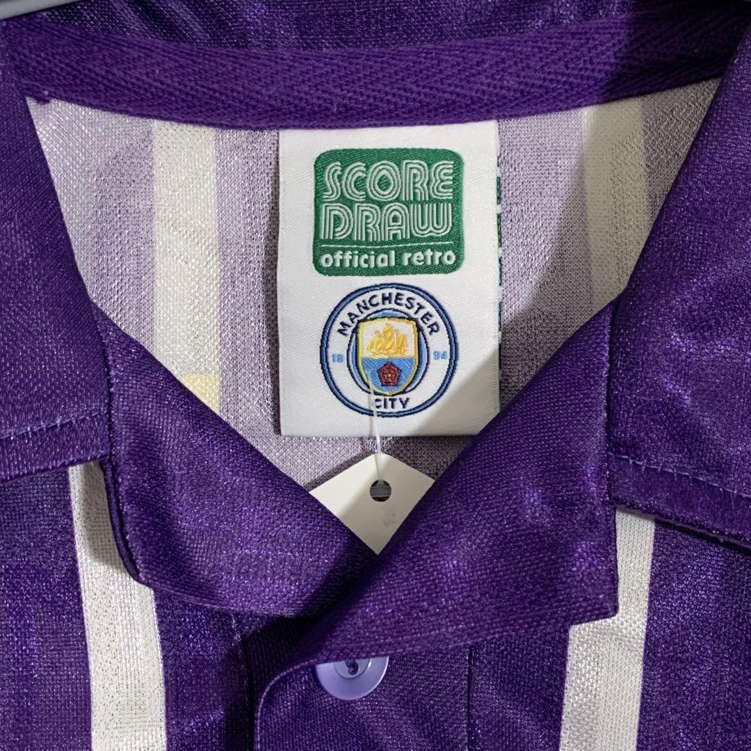 マンチェスター・シティ 92-94 アウェイ レトロユニフォーム Mサイズ
