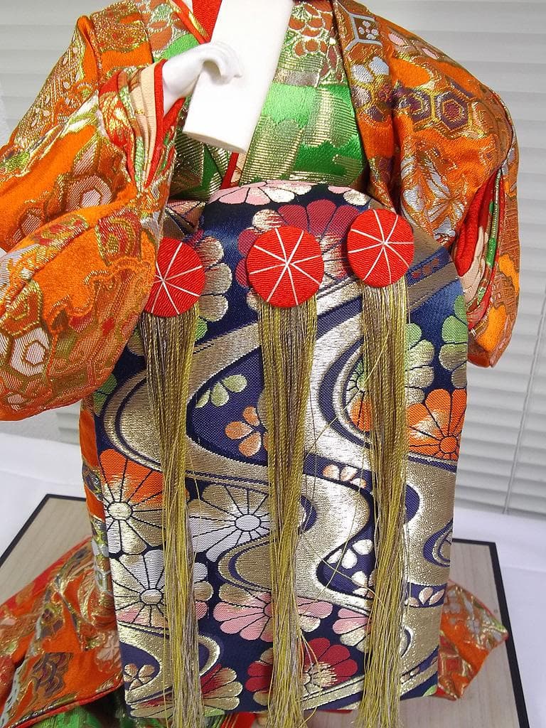 高さ55cm 日本人形 花魁人形 おいらん 玉眼入り