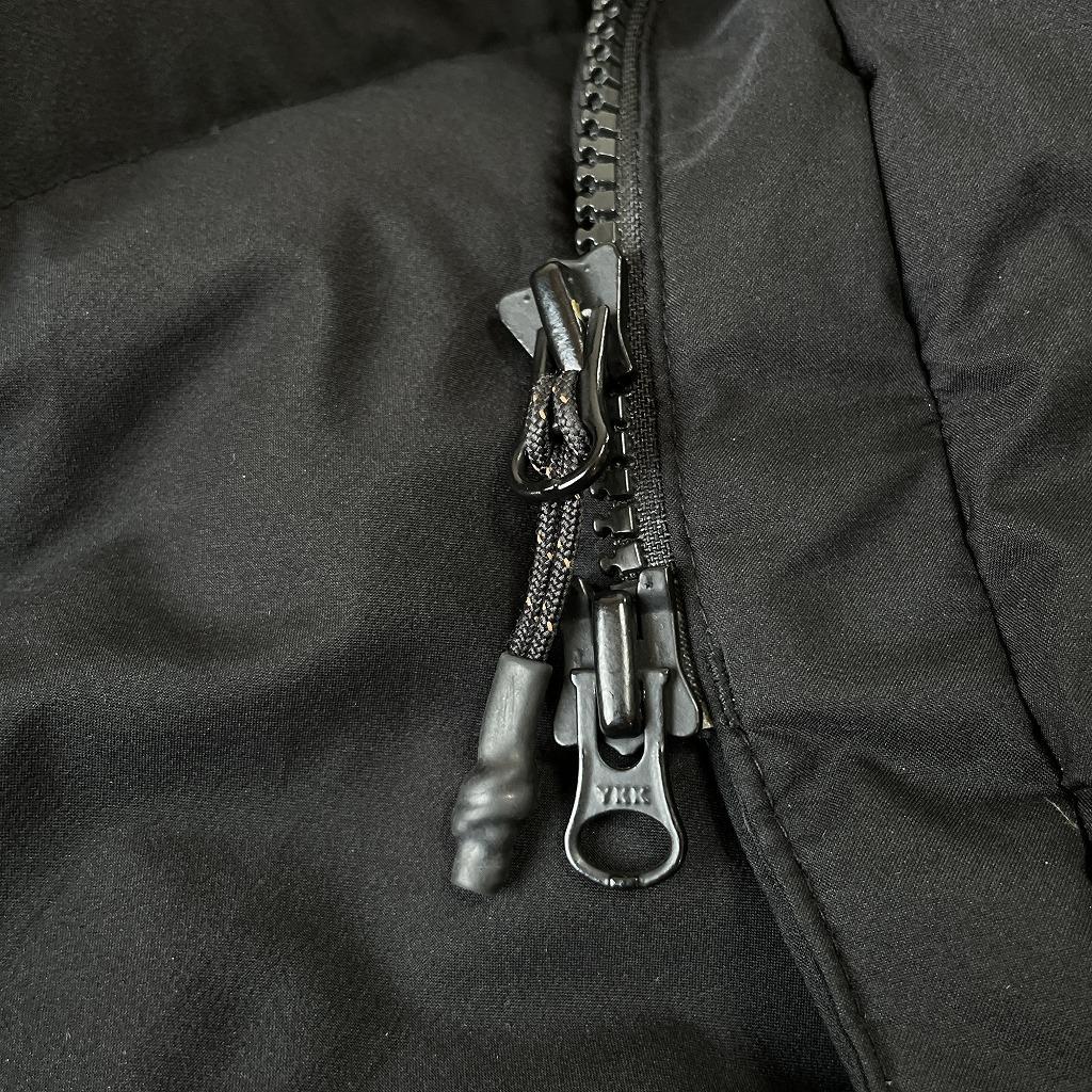 ノースフェイス　ロングダウン　ダウンジャケット　ベンチコート　ブラック　メンズL