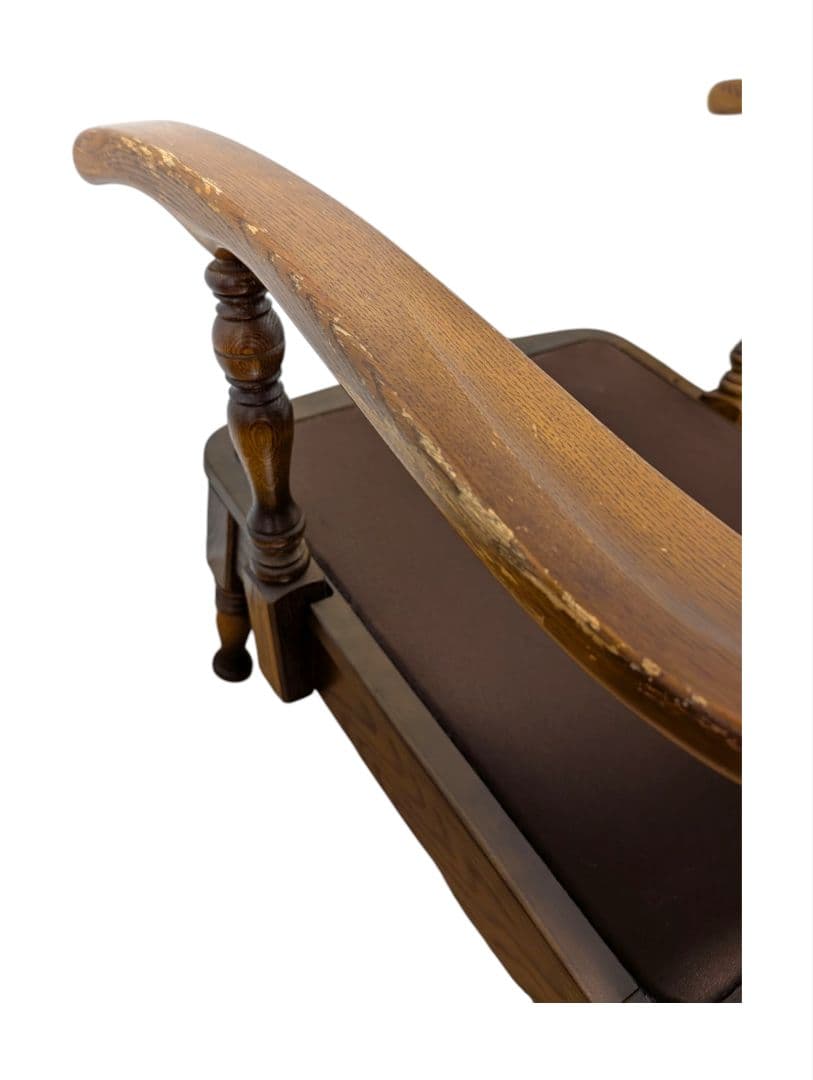 飛騨産業 穂高 アームチェア 1人掛け アンティーク 肘掛け椅子 おしゃれ