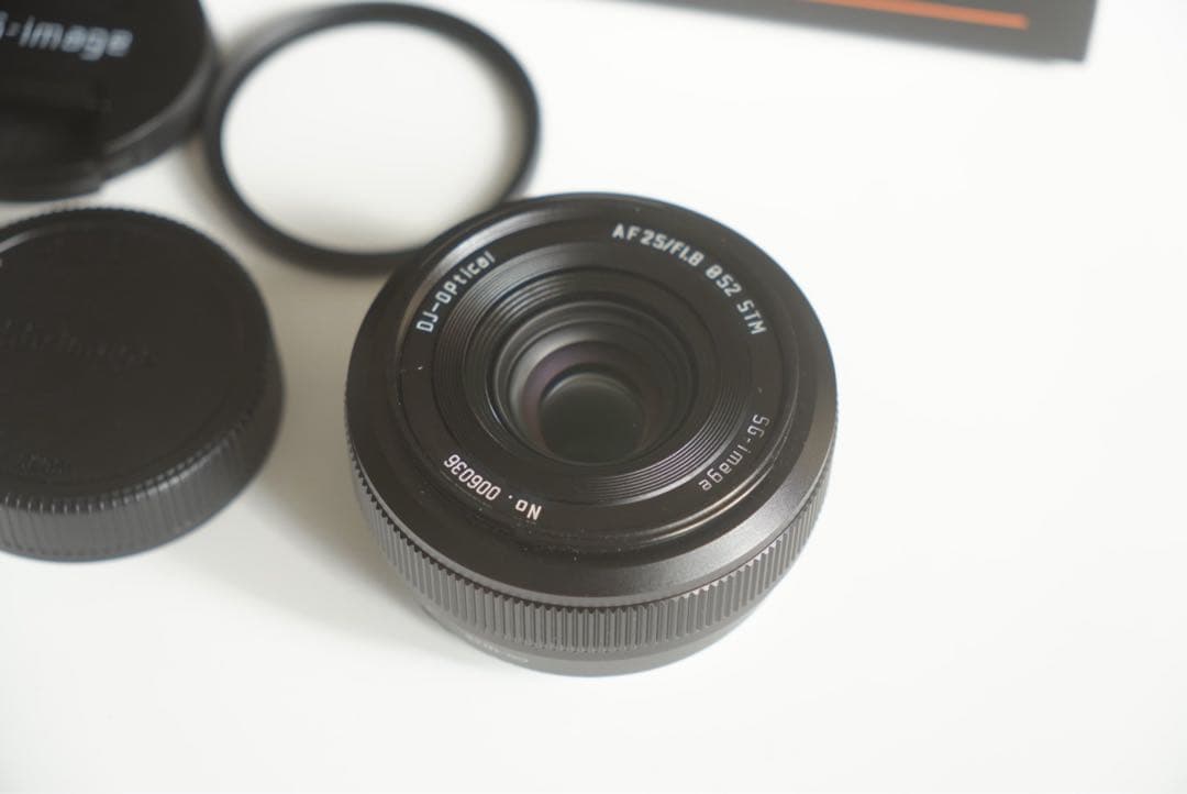 SG-image 25MM F1.8 レンズ（レンズフィルター付）