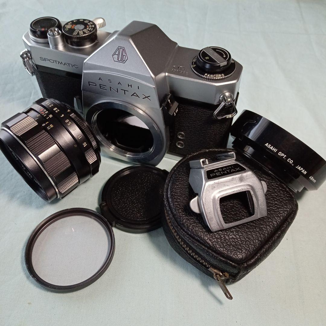 動作確認済 PENTAX SP +スーパータクマー 55mmf1.8 完動美品