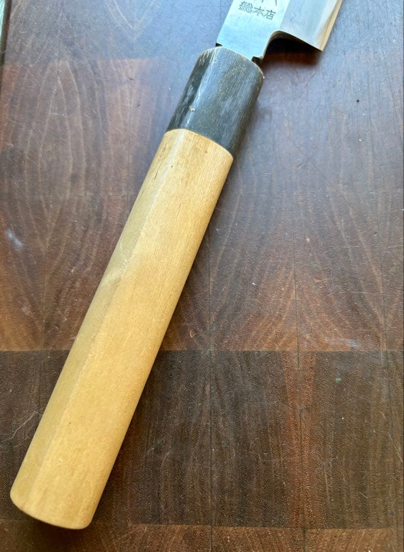 正本総本店　霞　玉白鋼　柳刃　300mm 尺　包丁　和包丁　研ぎ済