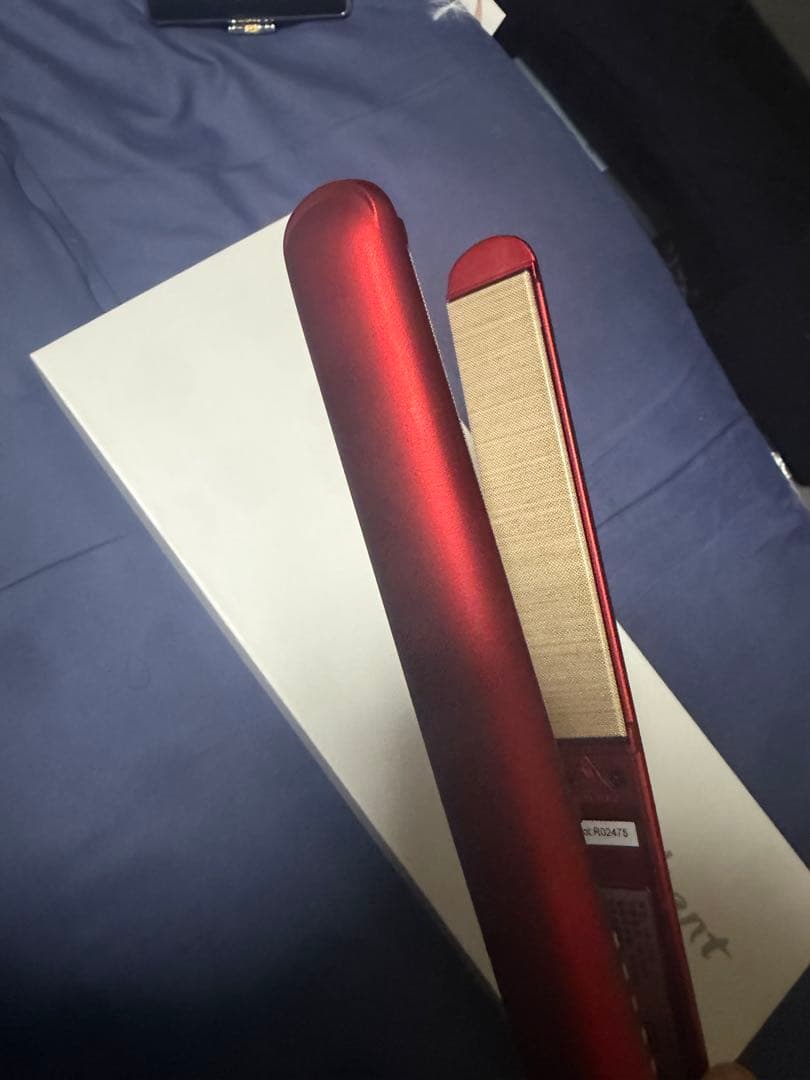 radiant liteストレートヘアアイロン レッド ラディアント