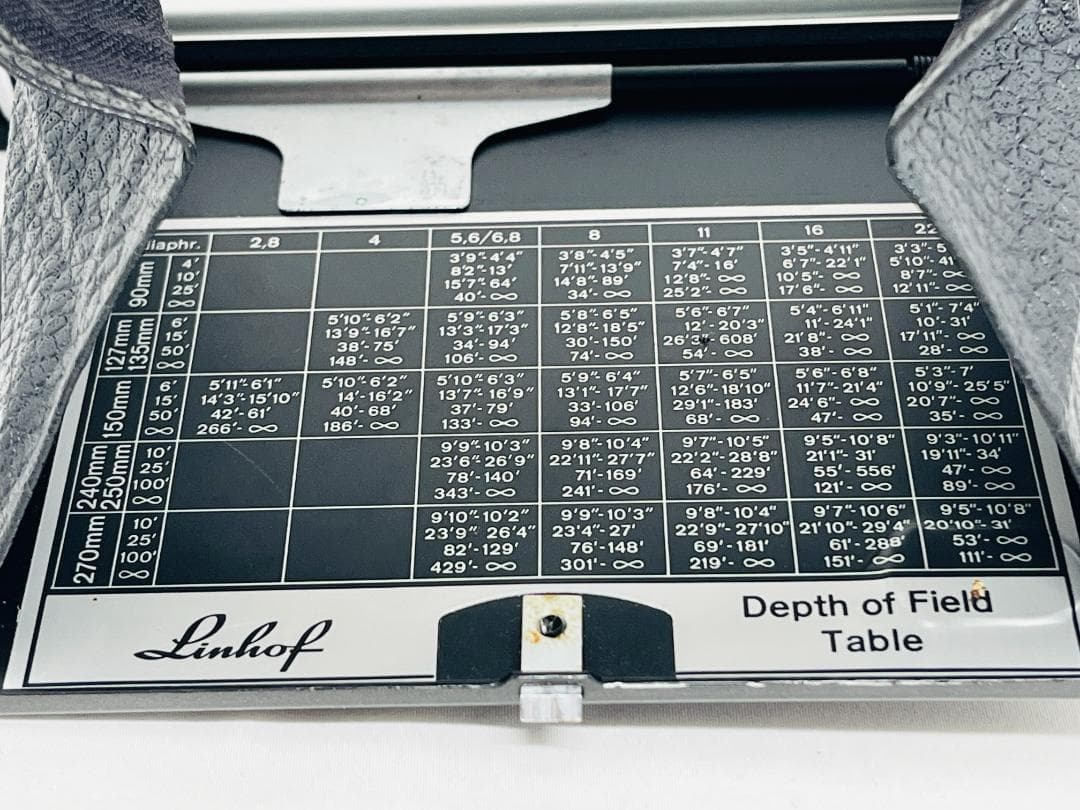 【美品】Linhof リンホフ マスターテヒニカ 45