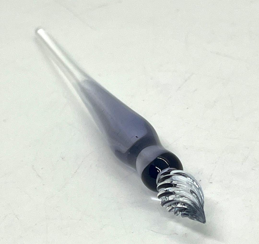 ガラス工房Sayori ガラスペン 未使用 専用箱付き 筆記具