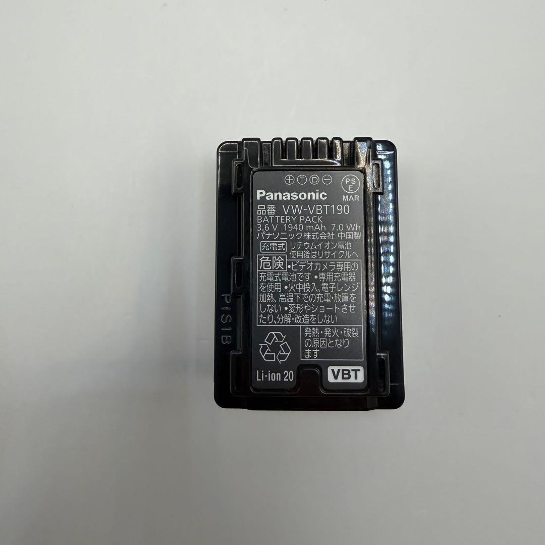 【美品】Panasonic HC-V550M-T ビデオカメラ ブラウン