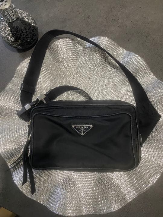 ★kyo★プラダ　ベルトバッグ　1BL010 ブラック