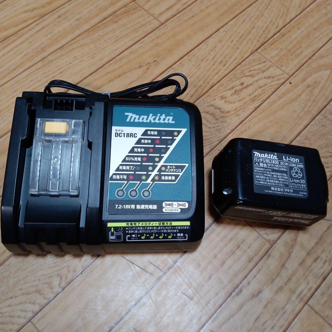 マキタ18V充電式クリーナCL180FD 純正バッテリー、充電器、サイクロン付