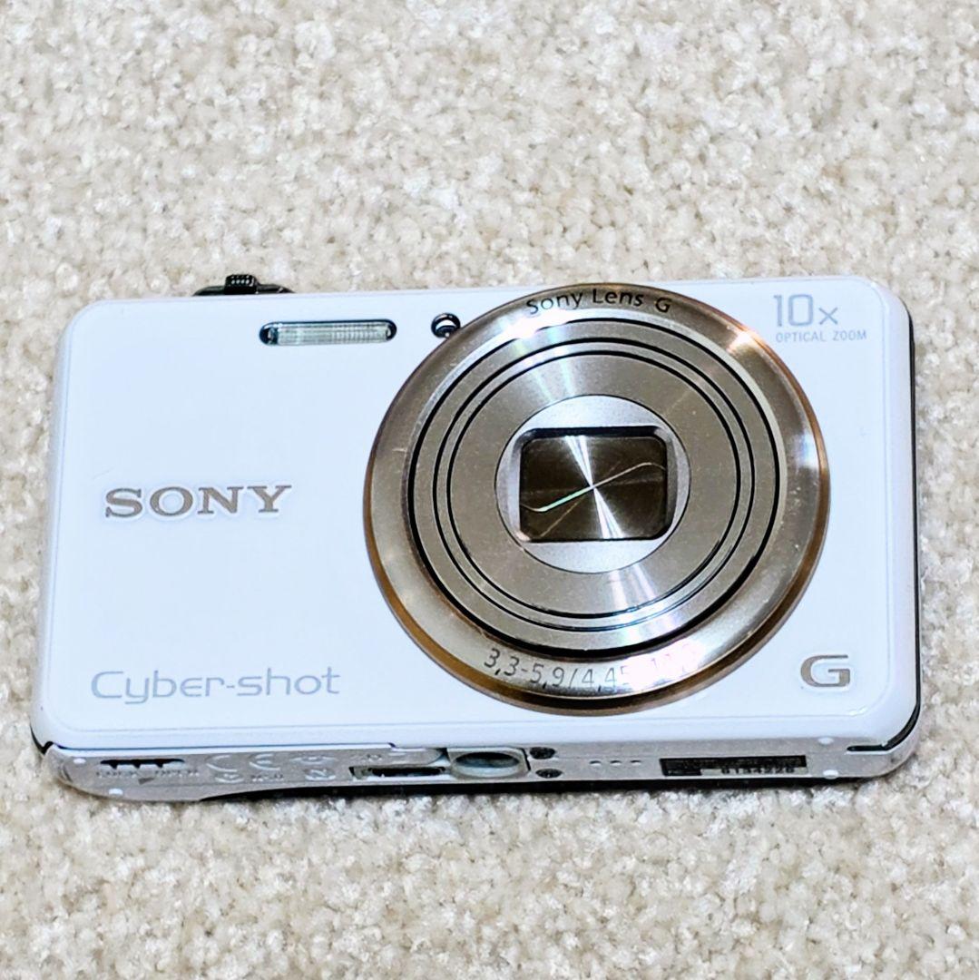 SONY ソニー Cyber-Shot DSC-WX100 ホワイト デジカメ