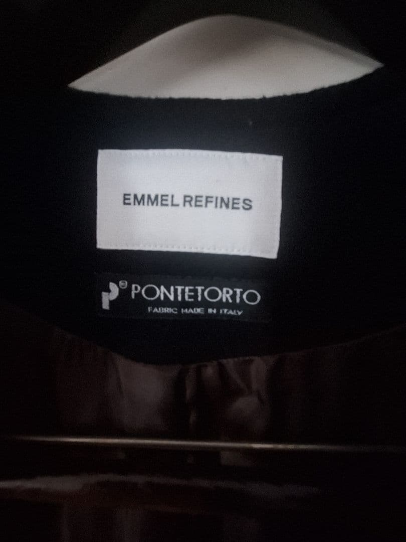 EMMEL REFINES　ネイビー コート