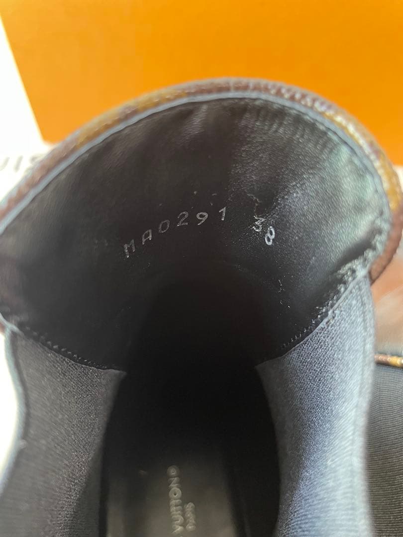 【期間限定特価値下げ中】ルイヴィトン ボブールアンクルブーツ 38 サイドゴア