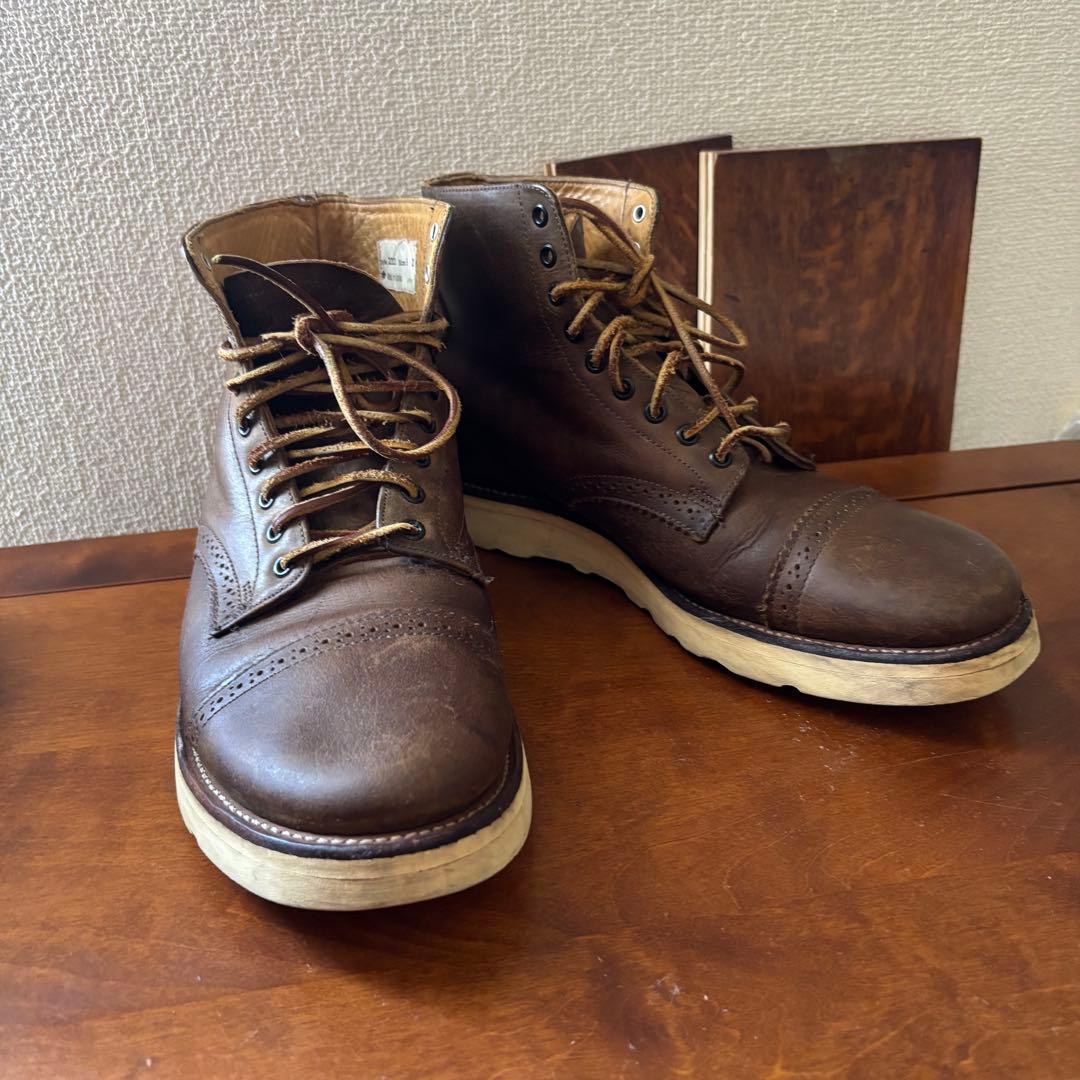Yuketen ワークブーツ　９ 1/2 カナダ製　ビブラム