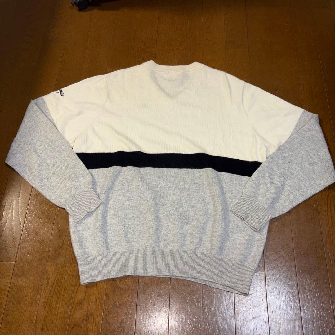 カシミヤ100% ブリヂストンGOLF Vネックセーター