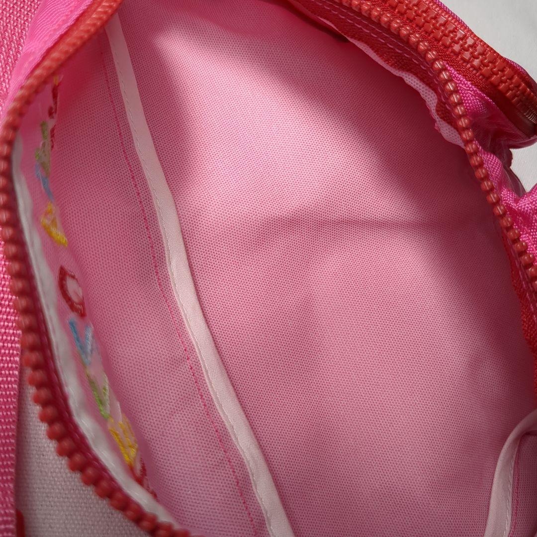 未使用 MEZZO PIANO メゾピアノ 刺繍ロゴ ミミ ポポ ウエストポーチ