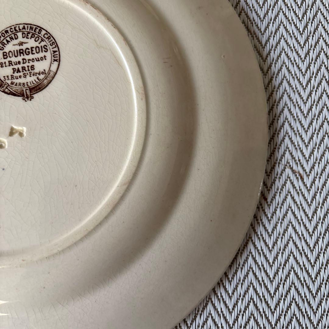 ⭐️フランスアンティーク⭐️エミールブルジョワ⭐️ディナープレート⭐️