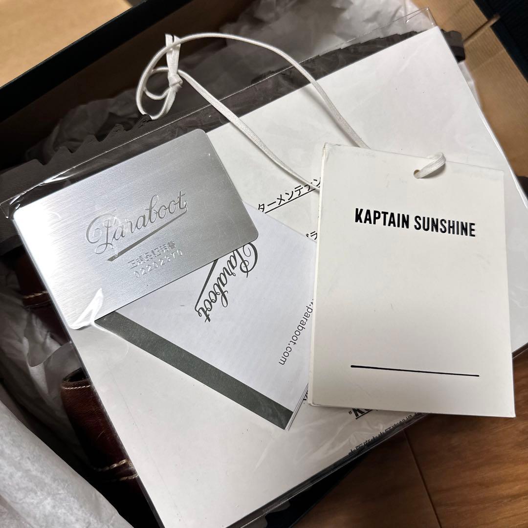 KAPTAIN SUNSHINE×Paraboots