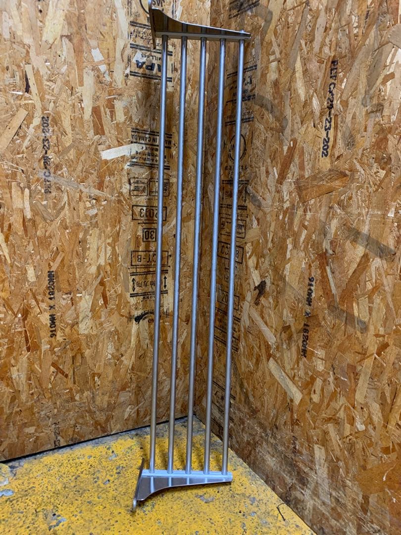 C(7764) 業務用 ステンレス パイプ棚 幅120cm 奥行25cm 水切棚