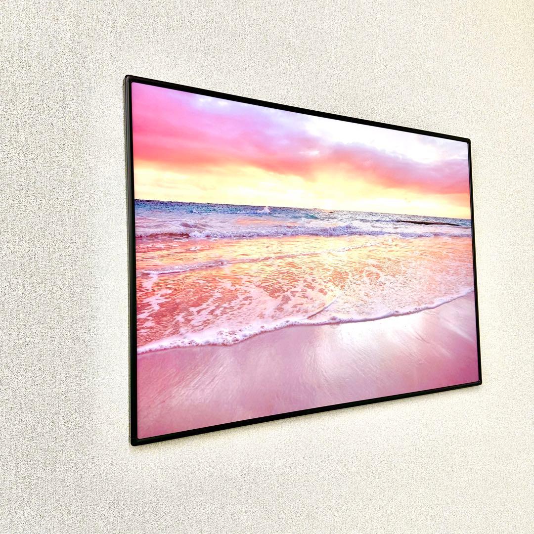 大特価！A1サイズ　送料無料　輝くインテリアパネル　1点　フレームセット