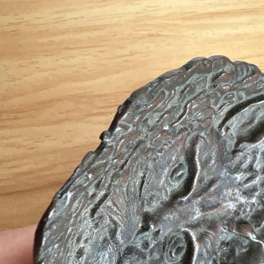 アンティーク　フランス　猫トレイ