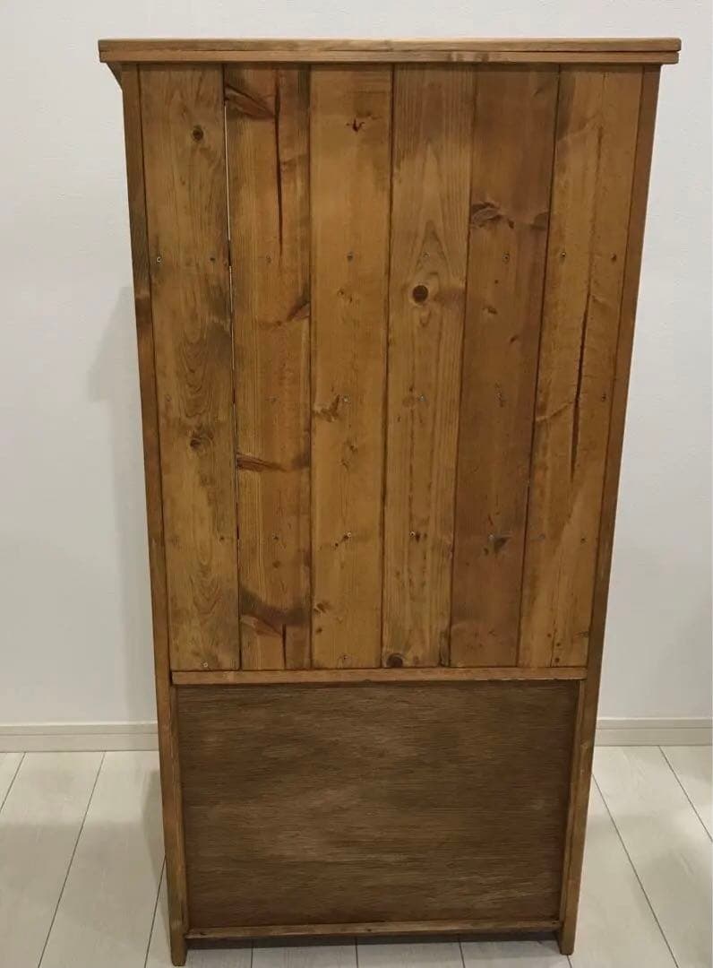 木製シンプルラック 一点物オーダーハンドメイド 飾り棚お絵描き机