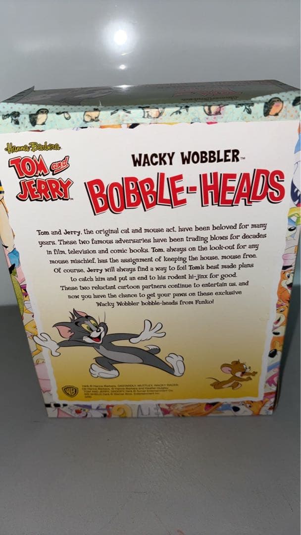廃盤WACKY WOBBLER ワッキーワブラー トムとジェリー ボビングヘッド