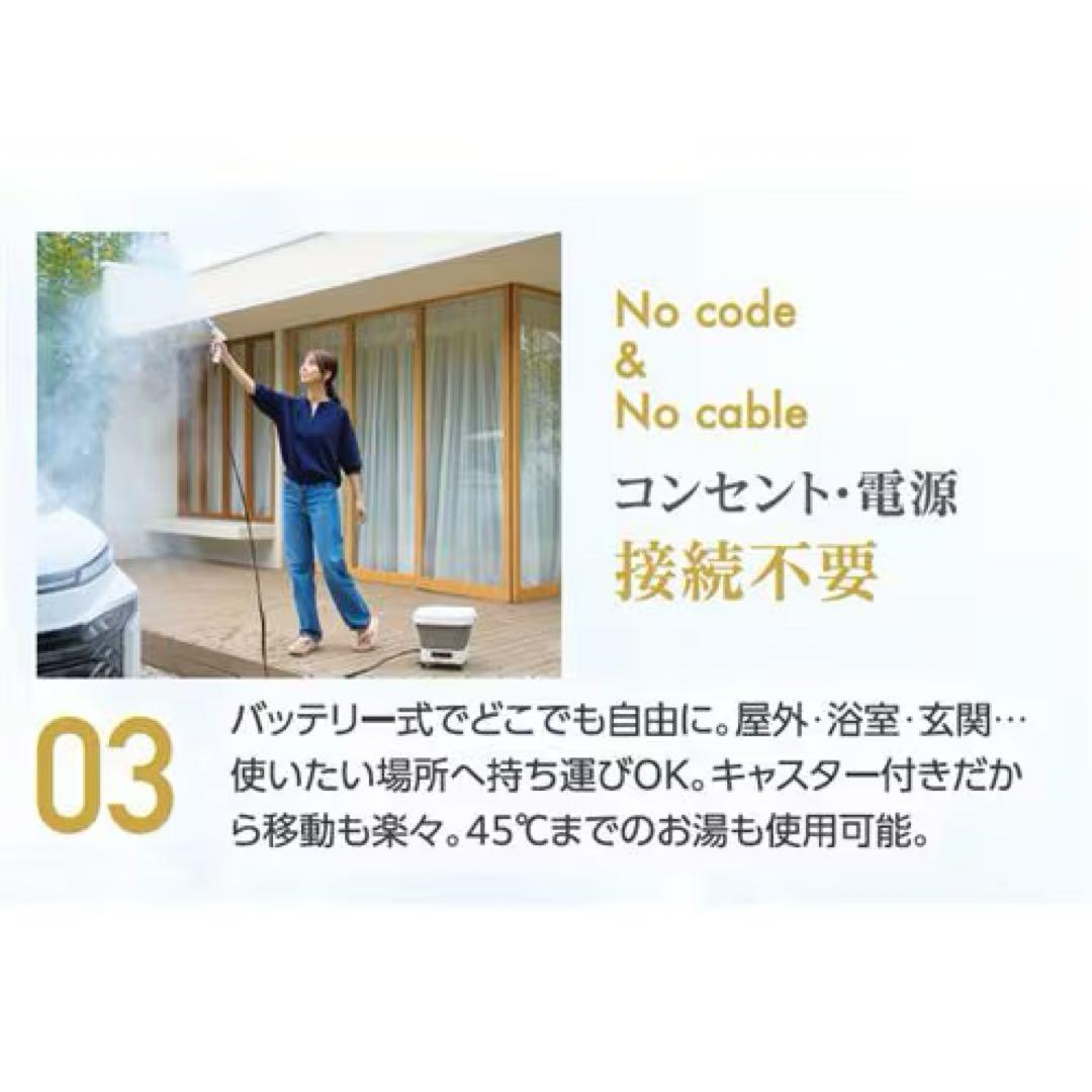 【沼】高圧洗浄機 ミラブル アクアブラスト