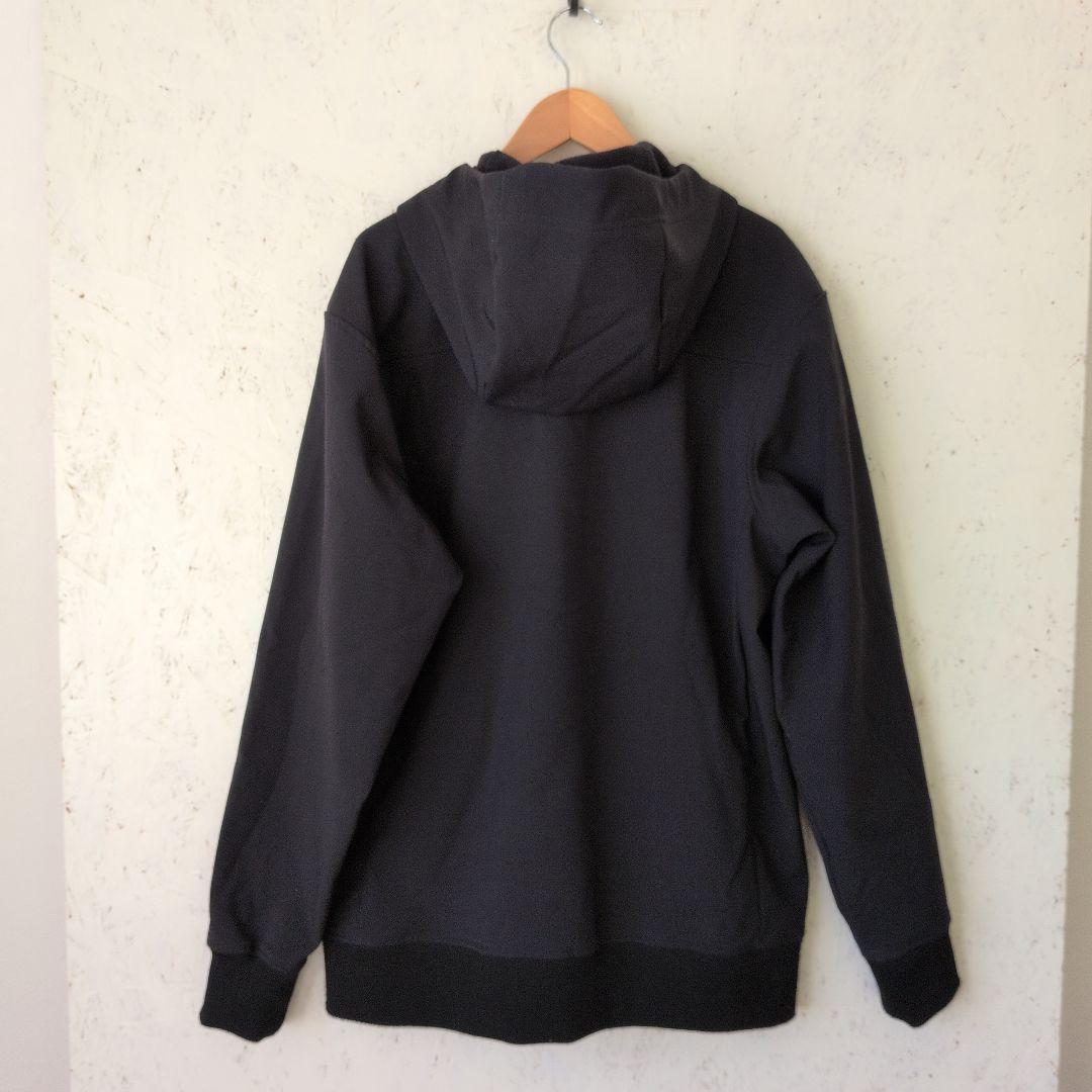【美品】A9 SIMMS フリース フィッシングジャケット シムス ブラック黒