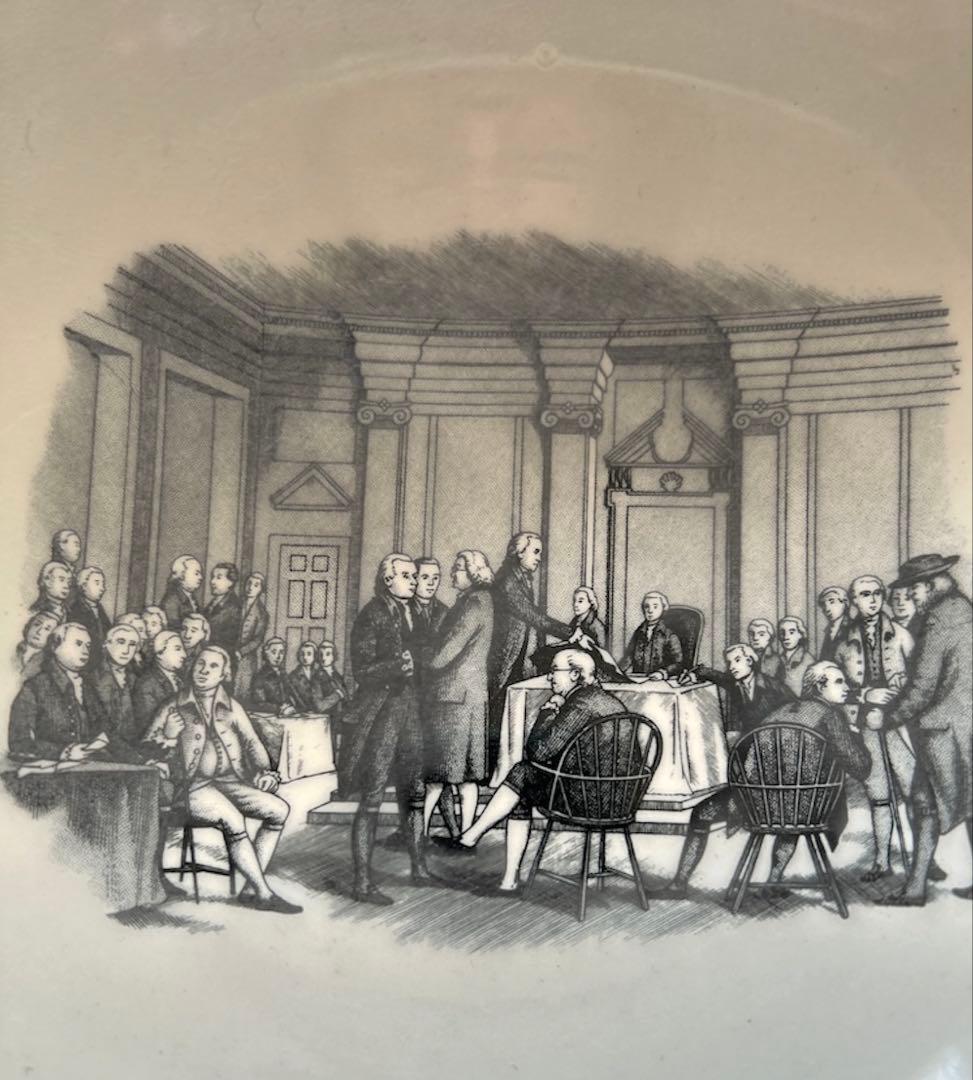 ウェッジウッド ベイリーバンクス&ビドル　フィラデルフィア　大皿