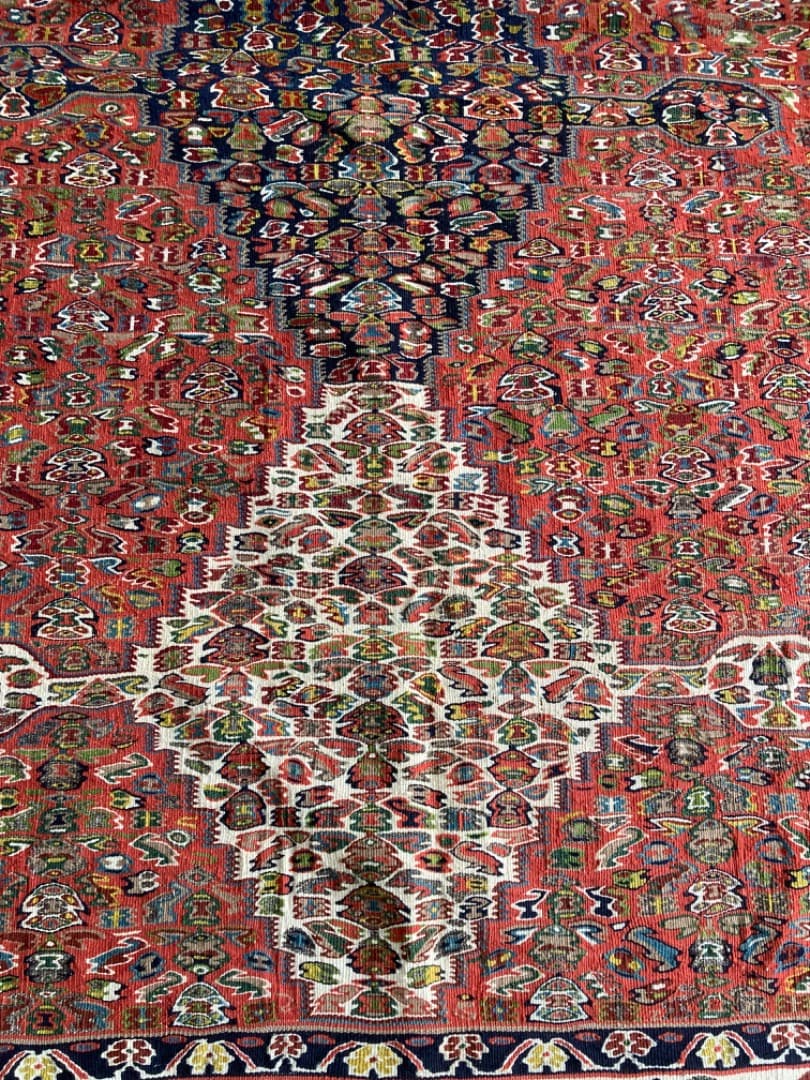 【在庫一掃セール】セネ キリム ウール 176cm×133cm