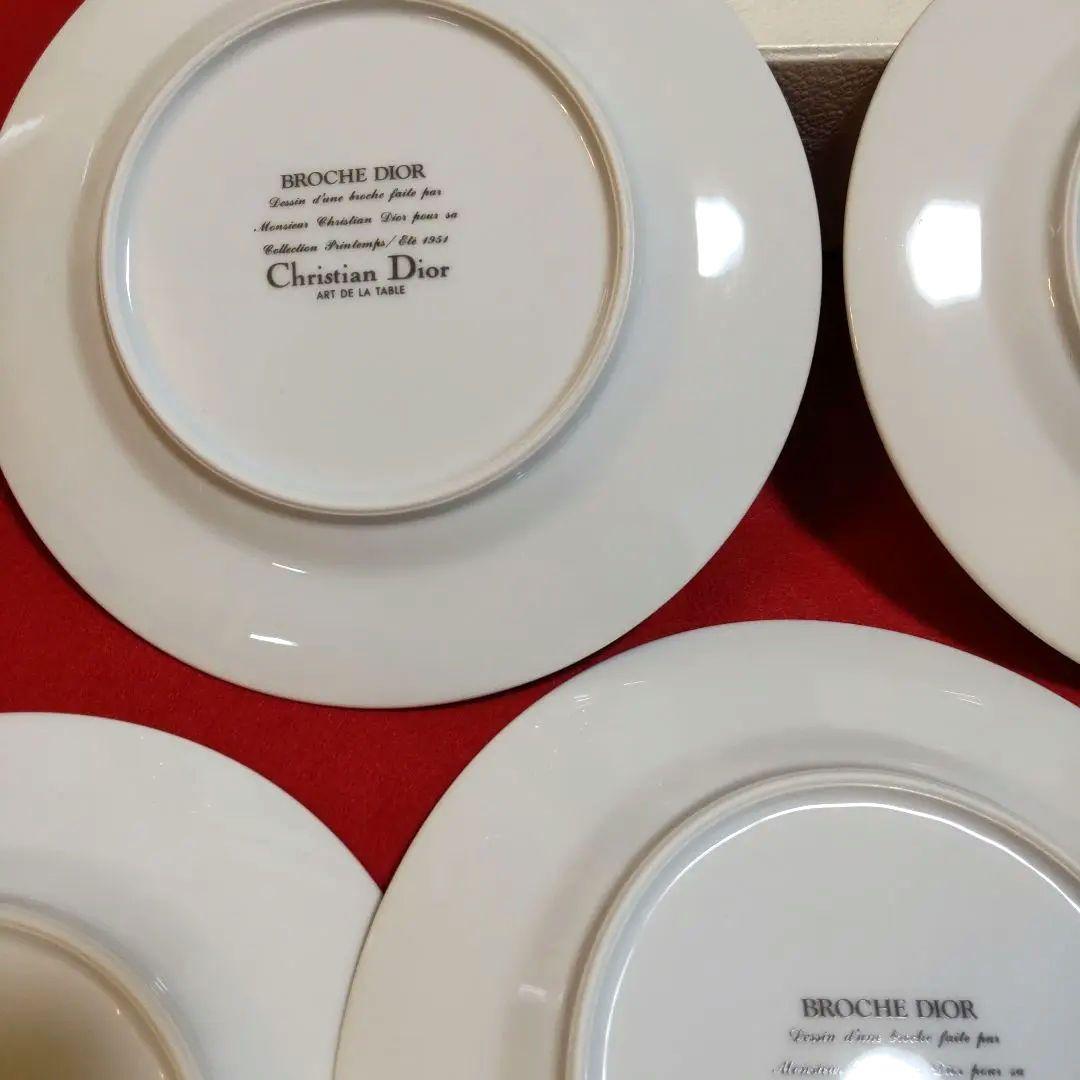 Christian Dior 皿 5枚セット ブロッシュ ディオール ★美品★
